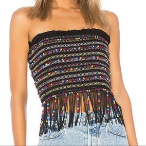 NEVER WORN Majorelle Hannah Mae crop top